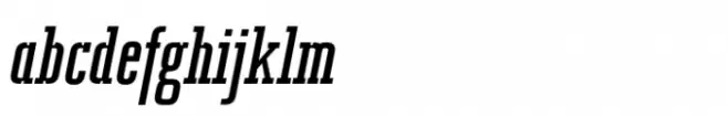 Amecane Ultra Condensed Bold Italic
