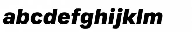 Bahn Black Italic