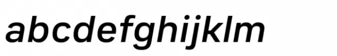 Bahn Semi Bold Italic
