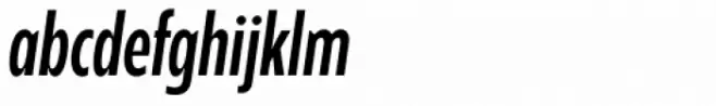Balgin Bold Condensed Italic