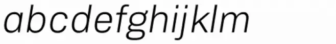 Biwa Thin Italic