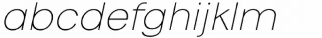 Breda Thin Italic