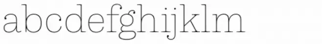 Capital Serif Thin