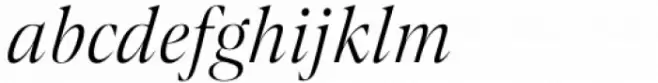 Contane Light Italic