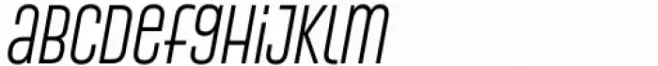 Conthey Regular Nar 3 Italic