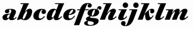 Cosmiqua Std Heavy Italic