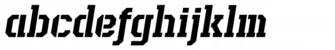 Esquina Stencil Bold Italic