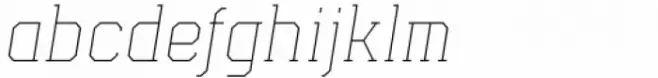 Esquina Thin Italic