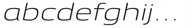 Etelka Thin Expanded Italic