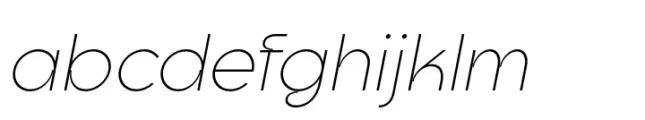 Goia Display Extra Light Italic