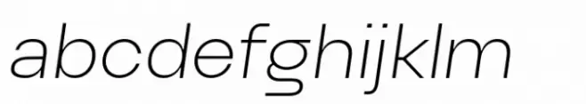 HD Arnie Extra Light Italic