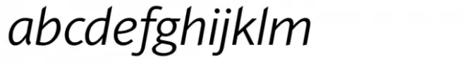 ID00 Sans Std Light Italic