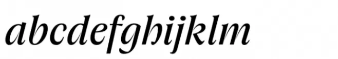 Joane Pro S Medium Italic