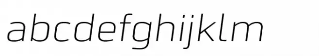 JP Alva Expanded Extra Light Italic