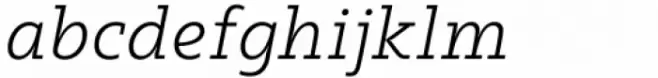 Kaluny Pro Light Italic Slab
