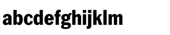 Latino Gothic Condensed ExtraBold