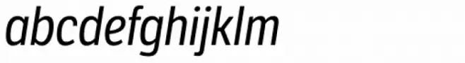 LFT Etica Condensed Italic