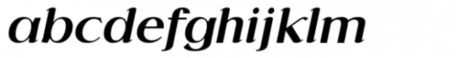 Marceaux Serif Black Italic