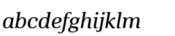 Nena Serif Regular Italic
