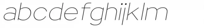 Neubaufra Thin Italic