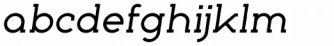 Nokio Slab Medium Italic