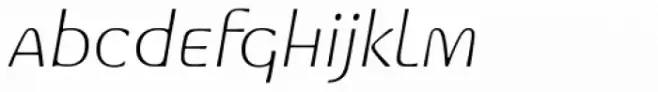 Pagnol Lower Caps Light Italic