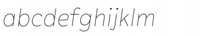 Plasto Thin Italic
