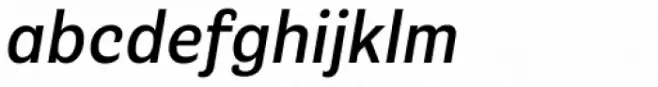 Riccia Medium Italic