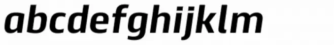 Scansky Semi Bold Italic