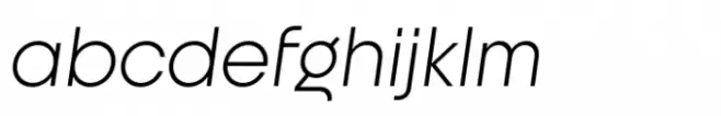 Unigeo 32 Light Italic
