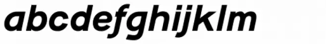 Vedo Bold Italic