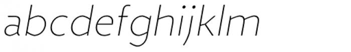 Zigfrid Thin Italic