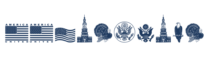 4th of July Reflections font — Lorem ipsum body text preview