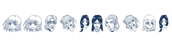 Anime Attack On Titan Image Bold font — Lorem ipsum body text preview