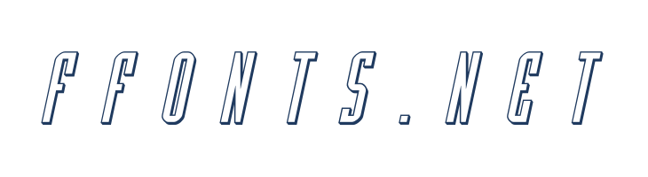 Y-Files Title 3D Italic font — Lorem ipsum body text preview