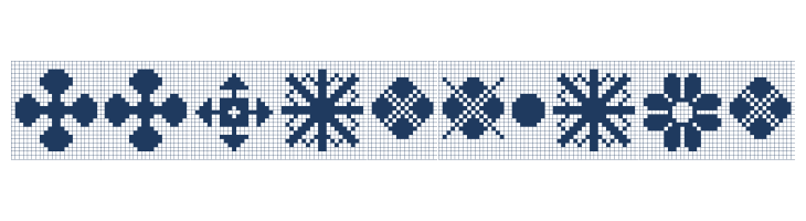 Yarndings 20 Charted Regular font — Lorem ipsum body text preview