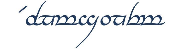 Tengwar Annatar Italic font — Lorem ipsum body text preview