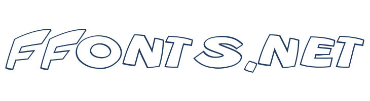 VTC ScreamItLoud Outline Italic font — Lorem ipsum body text preview