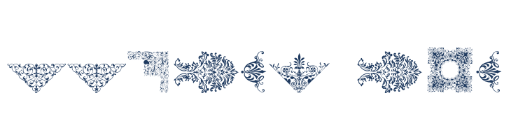 Victorian Free Ornaments font — Lorem ipsum body text preview