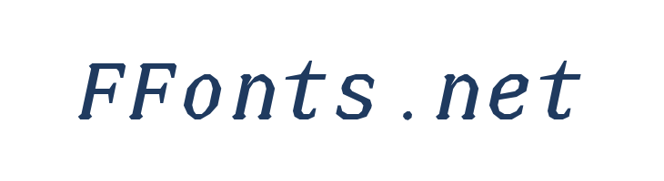 JUstice Mono Oblique font — Lorem ipsum body text preview