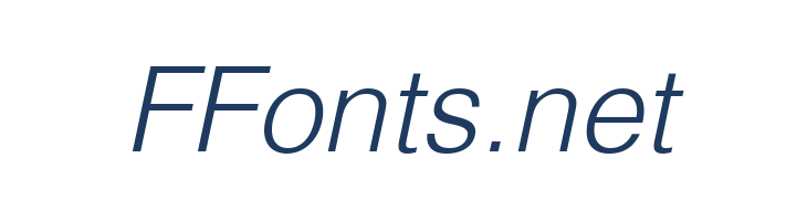 Helvetica Light Oblique font — Lorem ipsum body text preview