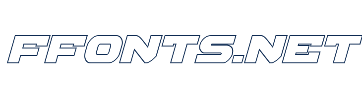 Skyhawk Outline Italic font — Lorem ipsum body text preview