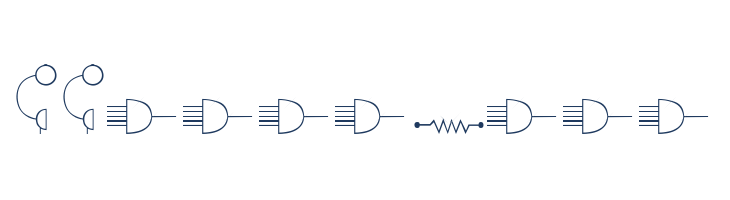 circuit board font — Lorem ipsum body text preview